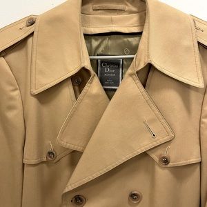christian dior trench coat